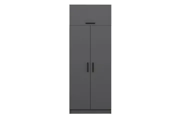 Fruitland Garderobe 90 cm - Antrasitt - Oppbevaring - Klesoppbevaring - Garderober & garderobesystem