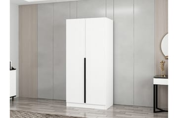 Fruitland Garderobeskap 90 cm i Tre - Hvit - Oppbevaring - Klesoppbevaring - Garderober & garderobesystem