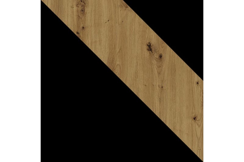 Garderobe 150 - Svart|Natur - Oppbevaring - Klesoppbevaring - Garderober & garderobesystem