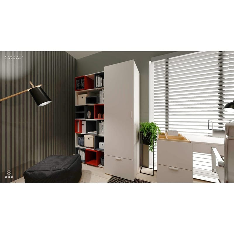 Garderobe 4 You Fresh 1 Dør - Sandbeige - Oppbevaring - Klesoppbevaring - Garderober & garderobesystem - Garderobeskap & klesskap