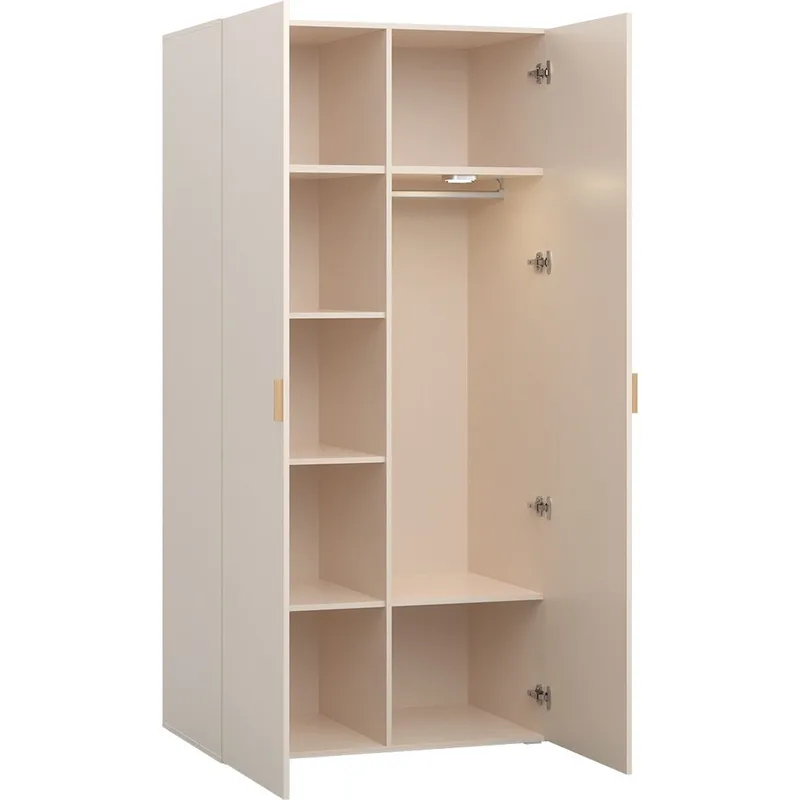 Garderobe 4 You Fresh 2 Dører - Eik - Oppbevaring - Klesoppbevaring - Garderober & garderobesystem - Garderobeskap & klesskap