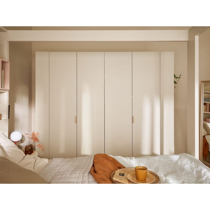 Garderobe 4 You Fresh 4 Dører - Eik, 206 cm - Oppbevaring - Klesoppbevaring - Garderober & garderobesystem - Garderobeskap & klesskap