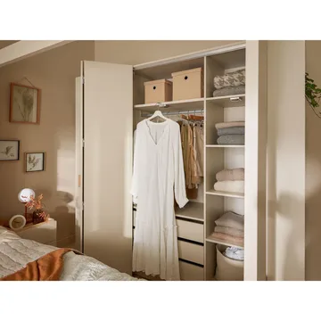 Garderobe 4 You Fresh 4 Dører - Eik, 240,6 cm - Oppbevaring - Klesoppbevaring - Garderober & garderobesystem - Garderobeskap & klesskap
