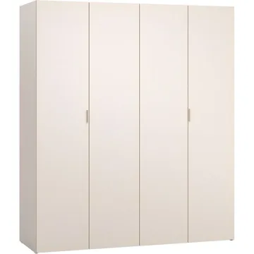 Garderobe 4 You Fresh 4 Dører - Sandbeige, 206 cm - Oppbevaring - Klesoppbevaring - Garderober & garderobesystem - Garderobeskap & klesskap