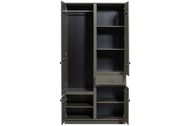 Garderobe Alfie - 107 cm - Oppbevaring - Klesoppbevaring - Garderober & garderobesystem