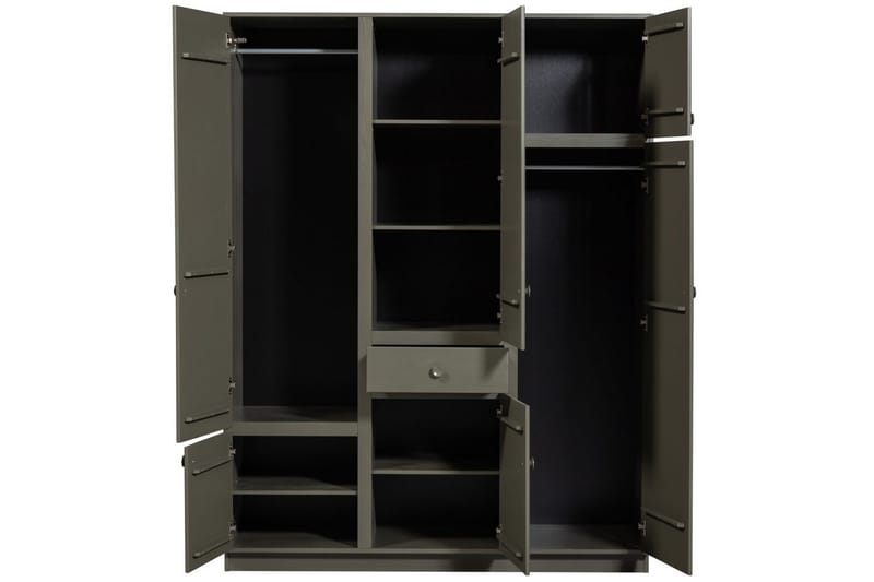 Garderobe Alfie - 160 cm - Oppbevaring - Klesoppbevaring - Garderober & garderobesystem