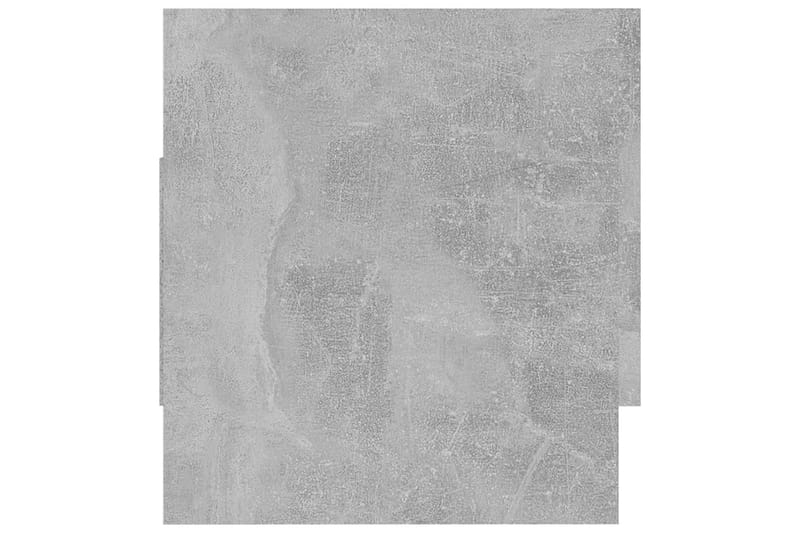 Garderobe betonggrå 70x32,5x35 cm sponplate - Grå - Oppbevaring - Klesoppbevaring - Garderober & garderobesystem