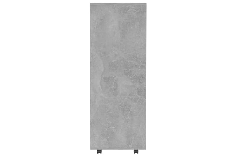 Garderobe betonggrå 80x40x110 cm sponplate - Grå - Garderober & garderobesystem - Garderobeskap & klesskap