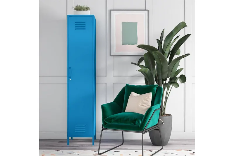Garderobe Cache Blå - Blå - Oppbevaring - Klesoppbevaring - Garderober & garderobesystem - Garderobeskap & klesskap