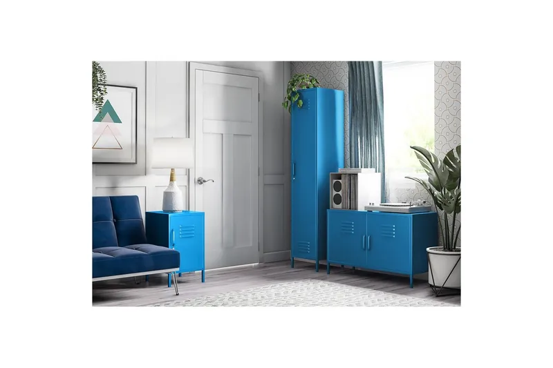 Garderobe Cache Blå - Blå - Oppbevaring - Klesoppbevaring - Garderober & garderobesystem - Garderobeskap & klesskap