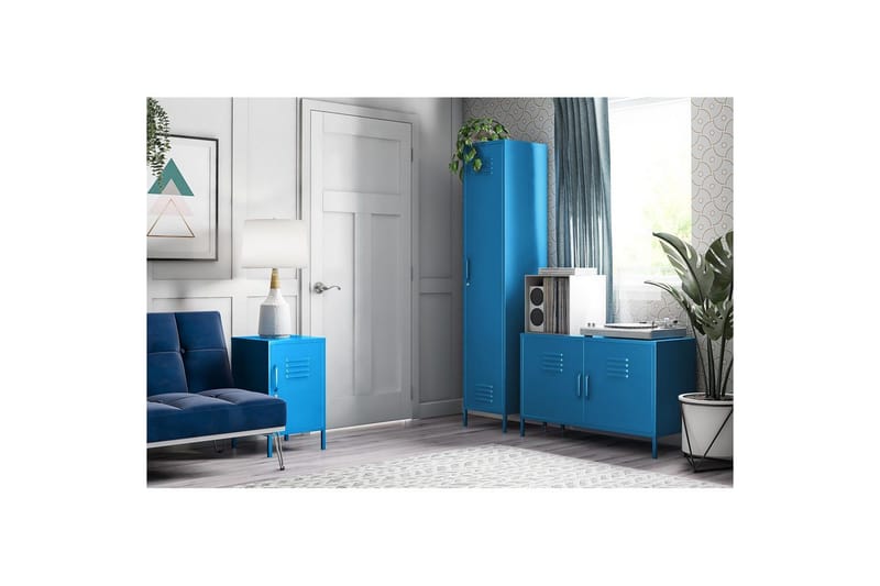Garderobe Cache Blå - Blå - Oppbevaring - Klesoppbevaring - Garderober & garderobesystem - Garderobeskap & klesskap