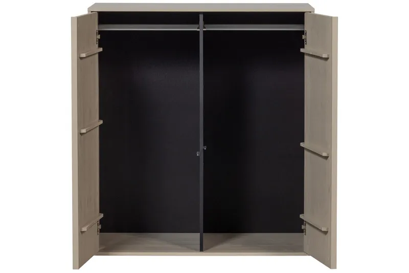 Garderobe Daglig 110x100 cm, Doble dører - 110x100 cm, Doble dører - Oppbevaring - Klesoppbevaring - Garderober & garderobesystem - Garderobeskap & klesskap