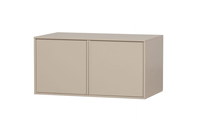 Garderobe Daglig 50x100 cm, Doble dører, 50x100 cm, Doble dører