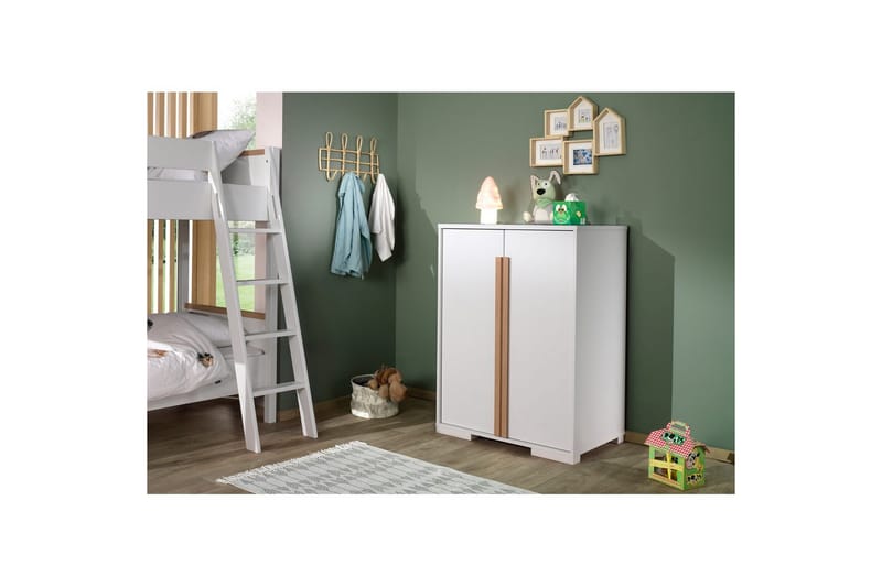 Garderobe for hemseseier London Hvit - Hvit - Oppbevaring - Klesoppbevaring - Garderober & garderobesystem