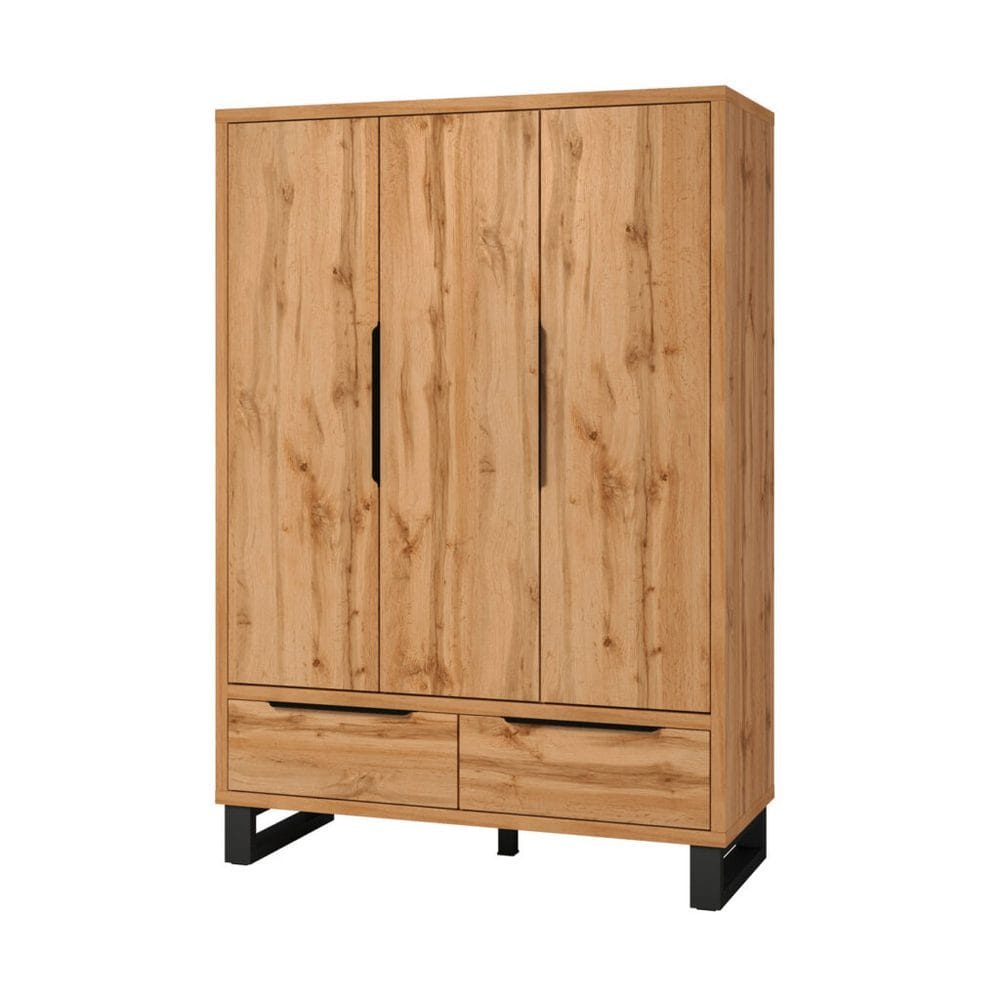 Garderobe Halle S 3 dører med 2 skuffer -