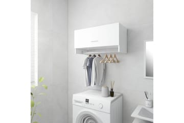 Garderobe hvit 70x32,5x35 cm sponplate - Hvit - Oppbevaring - Klesoppbevaring - Garderober & garderobesystem