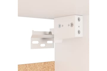 Garderobe hvit 70x32,5x35 cm sponplate - Hvit - Oppbevaring - Klesoppbevaring - Garderober & garderobesystem