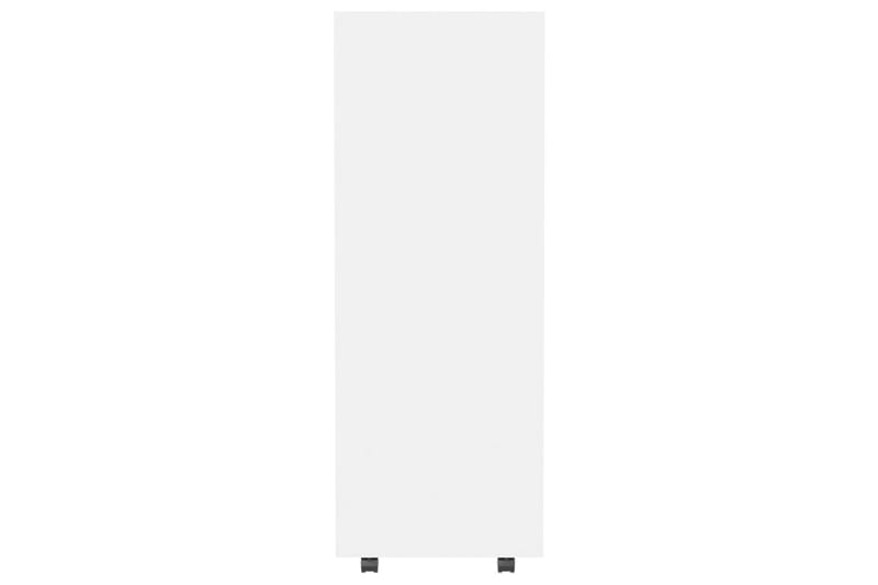 Garderobe hvit 80x40x110 cm sponplate - Hvit - Oppbevaring - Klesoppbevaring - Garderober & garderobesystem