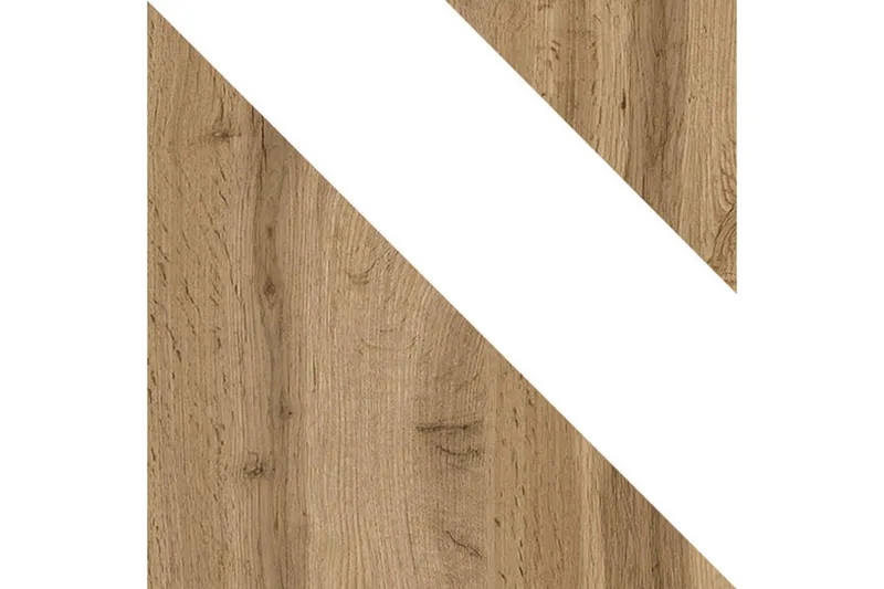 Garderobe - Hvit|Eik - Oppbevaring - Klesoppbevaring - Garderober & garderobesystem