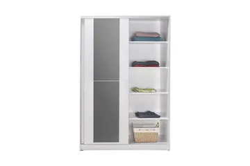 Garderobe Jovel Hvit - Hvit - Oppbevaring - Klesoppbevaring - Garderober & garderobesystem