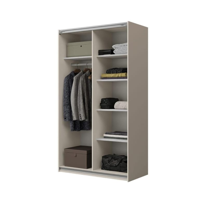 Garderobe Kube 2 skyvedør - Kashmir - Oppbevaring - Klesoppbevaring - Garderober & garderobesystem