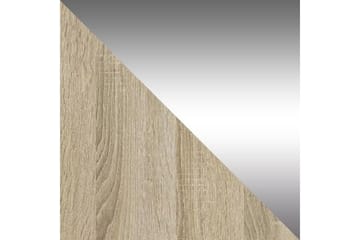 Garderobe Lino LED-belysning - Eik - Oppbevaring - Klesoppbevaring - Garderober & garderobesystem