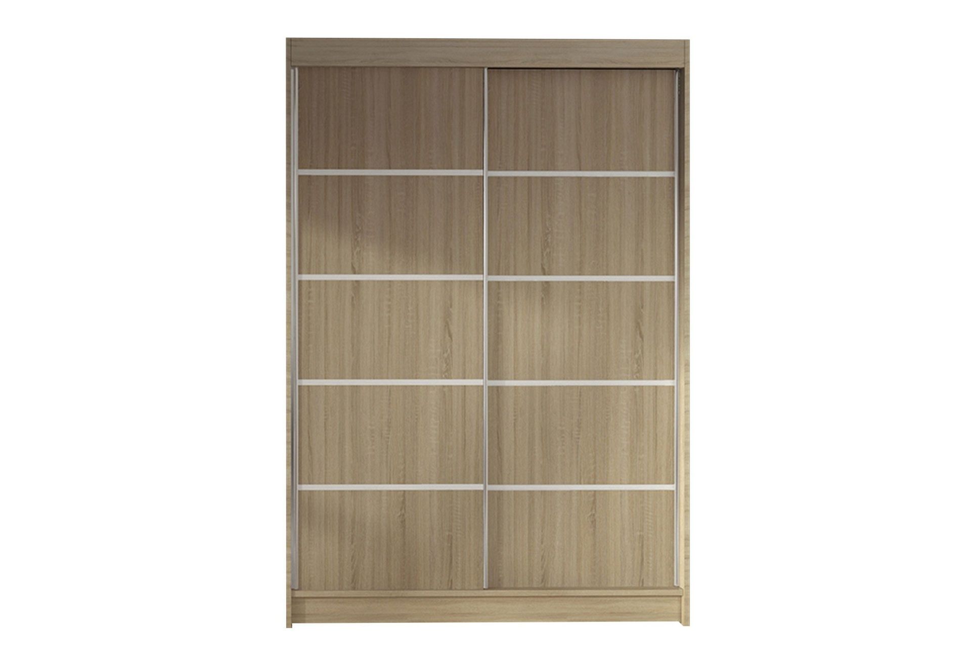 Garderobe Lino LED-belysning - Eik