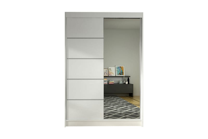 Hvit Garderobe Lino LED-belysning