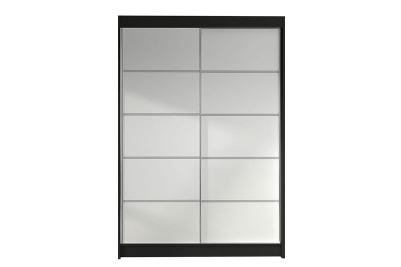Garderobe Lino LED-belysning - Svart/Hvit - Oppbevaring - Klesoppbevaring - Garderober & garderobesystem