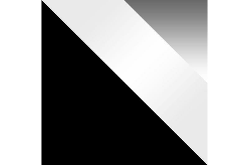 Garderobe Lino LED-belysning - Svart/Hvit - Oppbevaring - Klesoppbevaring - Garderober & garderobesystem