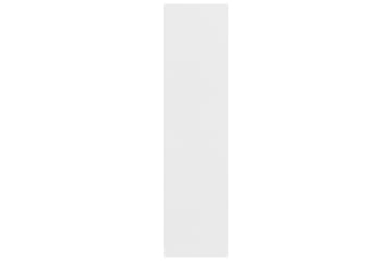 Garderobe med skuffer hvit 50x50x200 cm sponplate - Hvit - Oppbevaring - Klesoppbevaring - Garderober & garderobesystem