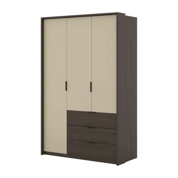 Garderobe Mola 3 dører med 3 skuffer - Oppbevaring - Klesoppbevaring - Garderober & garderobesystem