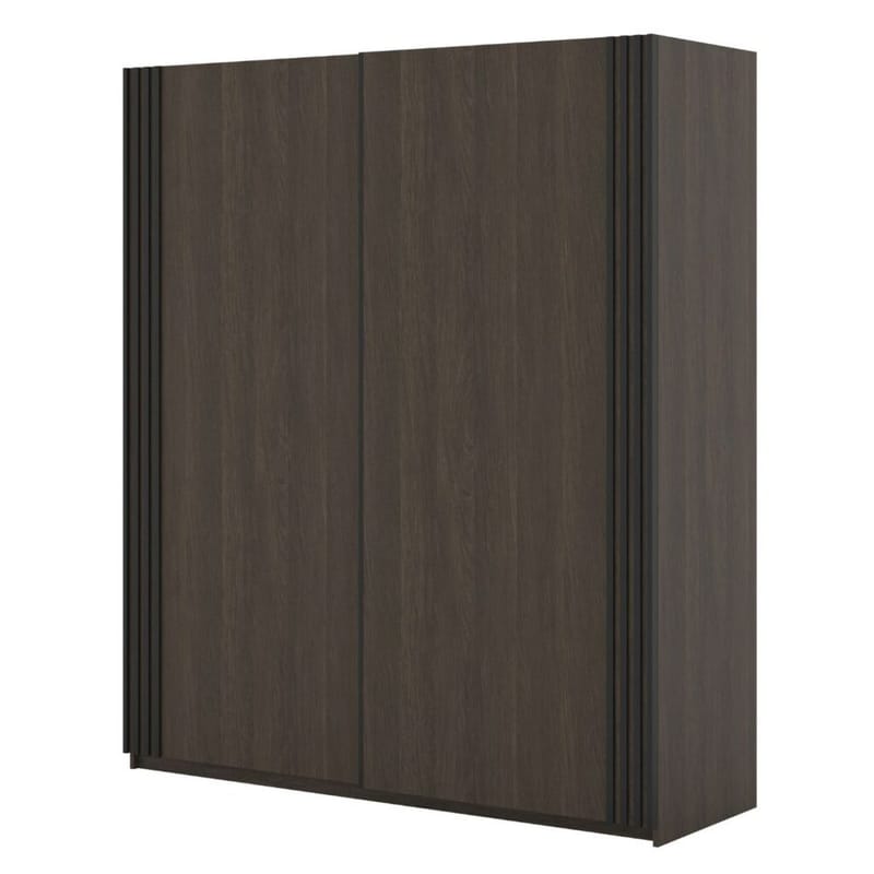 Garderobe Niva Bred 2 Skyvedør - Dunin Eik - Oppbevaring - Klesoppbevaring - Garderober & garderobesystem