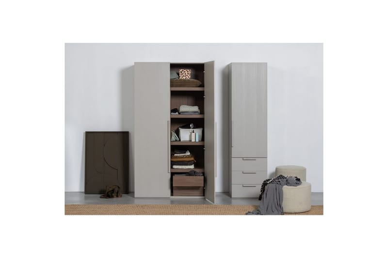 Garderobe Rens 2 dører - 2 dører - Oppbevaring - Klesoppbevaring - Garderober & garderobesystem - Garderobeskap & klesskap