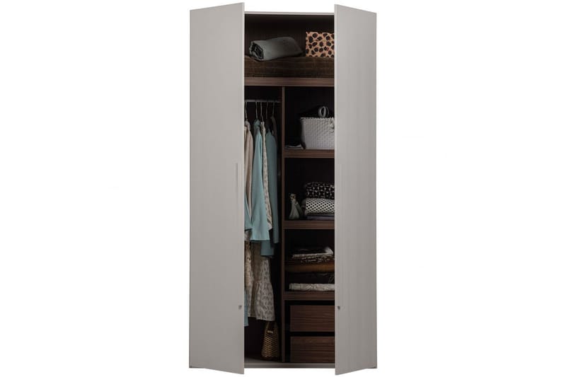 Garderobe Rens 2 dører - 2 dører - Oppbevaring - Klesoppbevaring - Garderober & garderobesystem - Garderobeskap & klesskap
