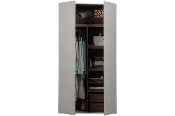 Garderobe Rens 2 dører - 2 dører - Oppbevaring - Klesoppbevaring - Garderober & garderobesystem - Garderobeskap & klesskap