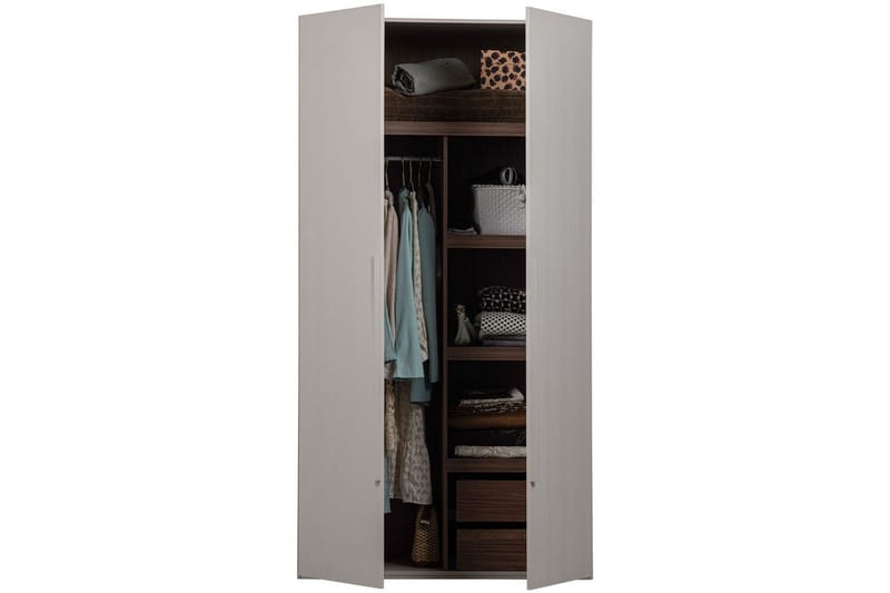 Garderobe Rens 2 dører - 2 dører - Oppbevaring - Klesoppbevaring - Garderober & garderobesystem - Garderobeskap & klesskap