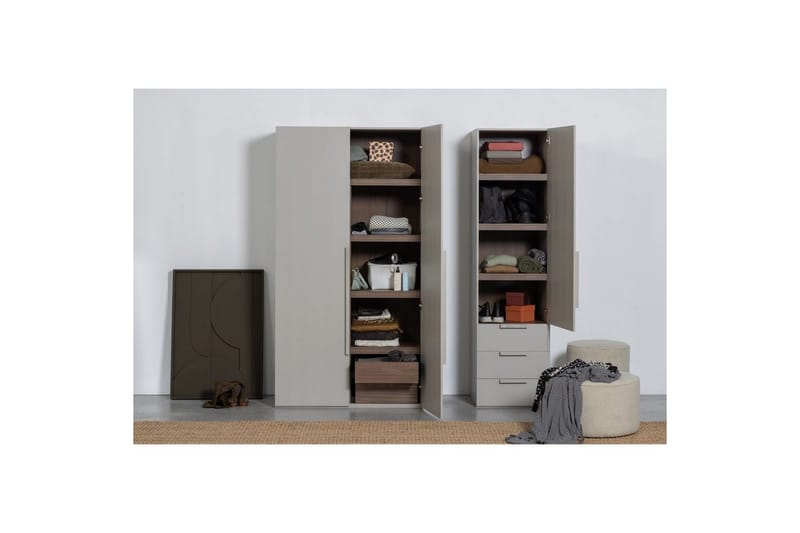 Garderobe Rens 2 dører - 2 dører - Oppbevaring - Klesoppbevaring - Garderober & garderobesystem - Garderobeskap & klesskap