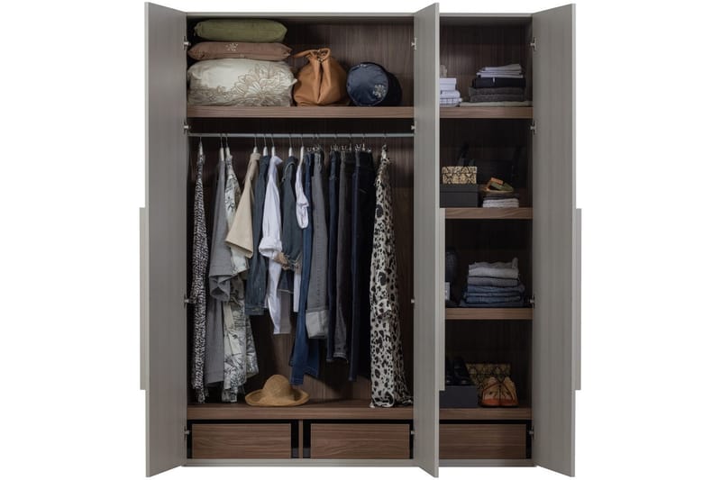 Garderobe Rens 3 dører - 3 dører - Oppbevaring - Klesoppbevaring - Garderober & garderobesystem - Garderobeskap & klesskap
