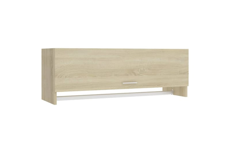 Garderobe sonoma eik 100x32,5x35 cm sponplate - Brun - Oppbevaring - Klesoppbevaring - Garderober & garderobesystem