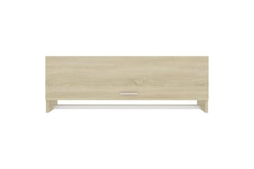 Garderobe sonoma eik 100x32,5x35 cm sponplate - Brun - Oppbevaring - Klesoppbevaring - Garderober & garderobesystem