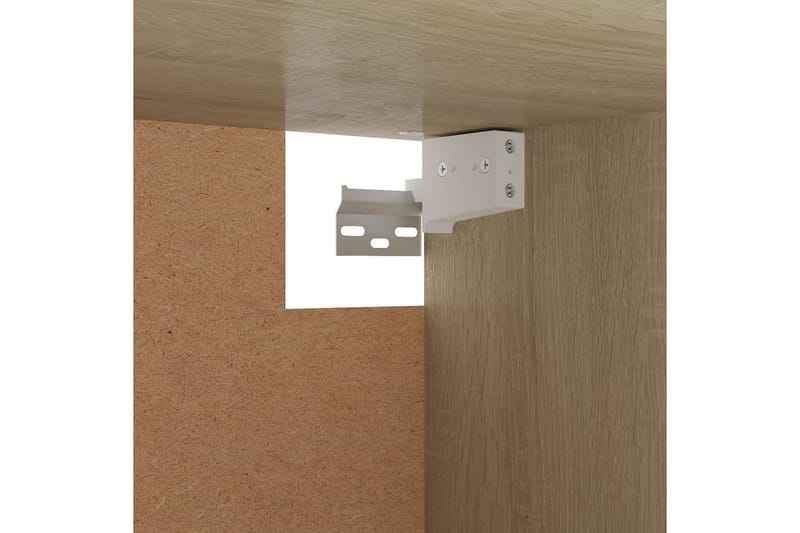 Garderobe sonoma eik 100x32,5x35 cm sponplate - Brun - Oppbevaring - Klesoppbevaring - Garderober & garderobesystem