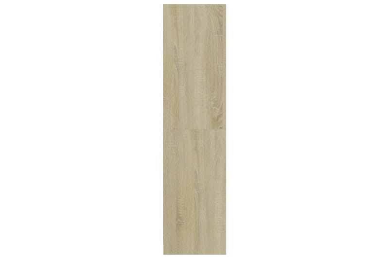 Garderobe sonoma eik 100x50x200 cm sponplate - Brun - Oppbevaring - Klesoppbevaring - Garderober & garderobesystem