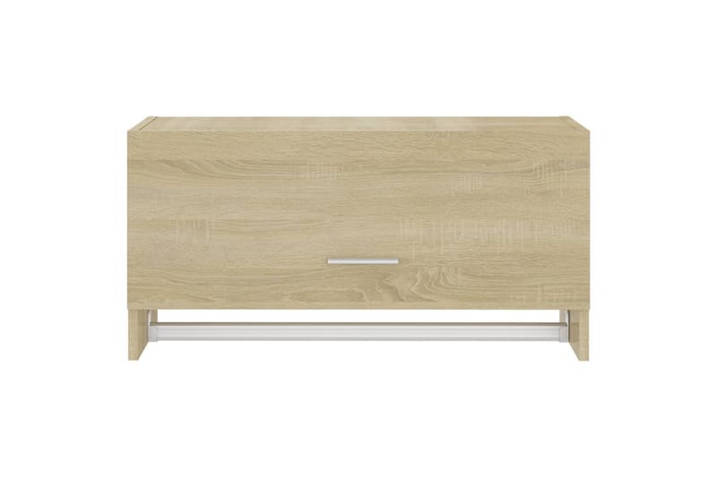 Garderobe sonoma eik 70x32,5x35 cm sponplate - Brun - Oppbevaring - Klesoppbevaring - Garderober & garderobesystem