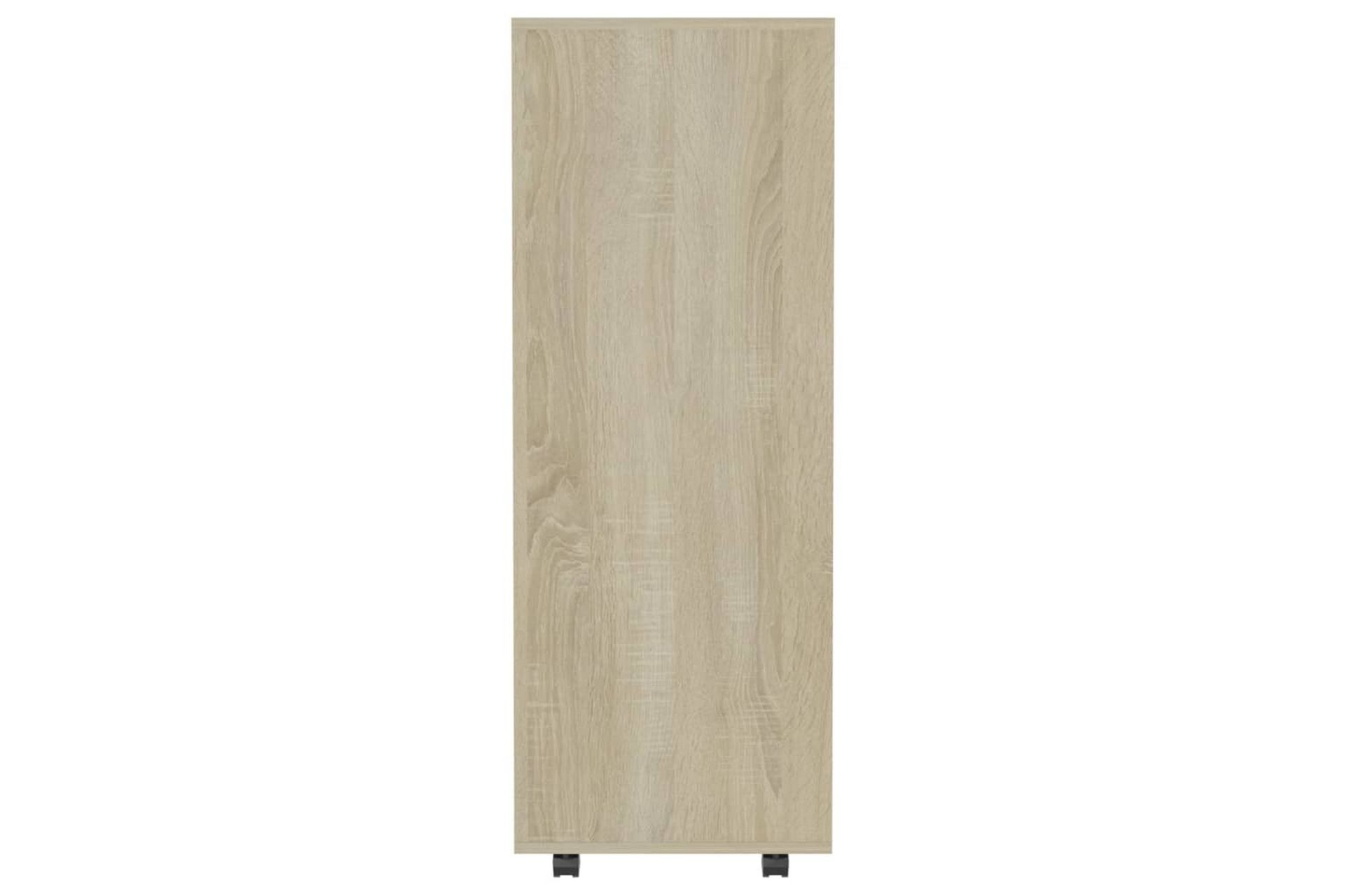 Garderobe sonoma eik 80x40x110 cm sponplate - Brun - Oppbevaring - Klesoppbevaring - Garderober & garderobesystem