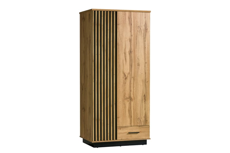 Garderobe - Svart|Eik - Oppbevaring - Klesoppbevaring - Garderober & garderobesystem