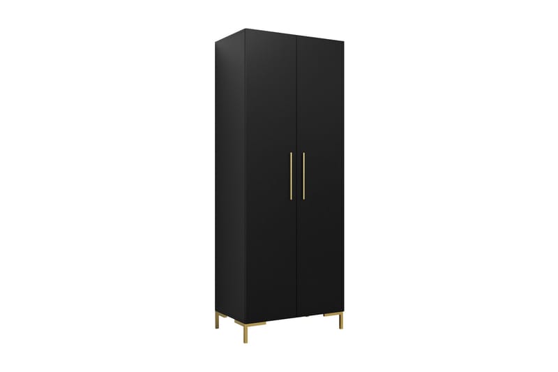 Garderobe - Svart|Gull - Oppbevaring - Klesoppbevaring - Garderober & garderobesystem