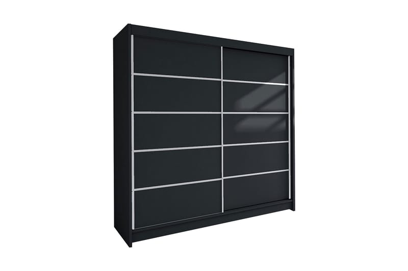 Garderobe Talin - Svart - Oppbevaring - Klesoppbevaring - Garderober & garderobesystem
