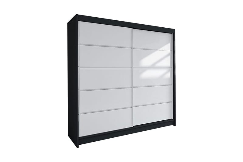 Garderobe Talin - Svart/Hvit - Oppbevaring - Klesoppbevaring - Garderober & garderobesystem