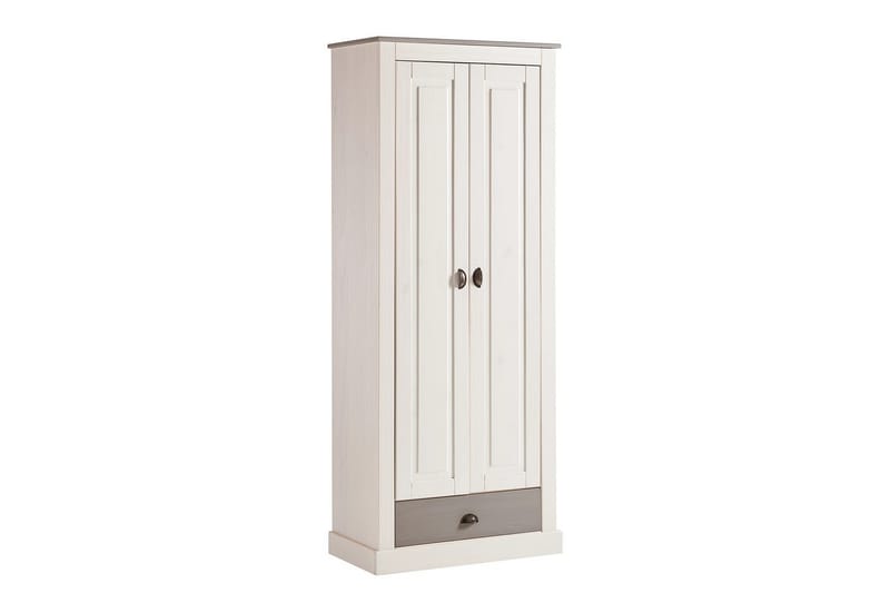 Garderobe Toby Hvit - Hvit - Oppbevaring - Klesoppbevaring - Garderober & garderobesystem